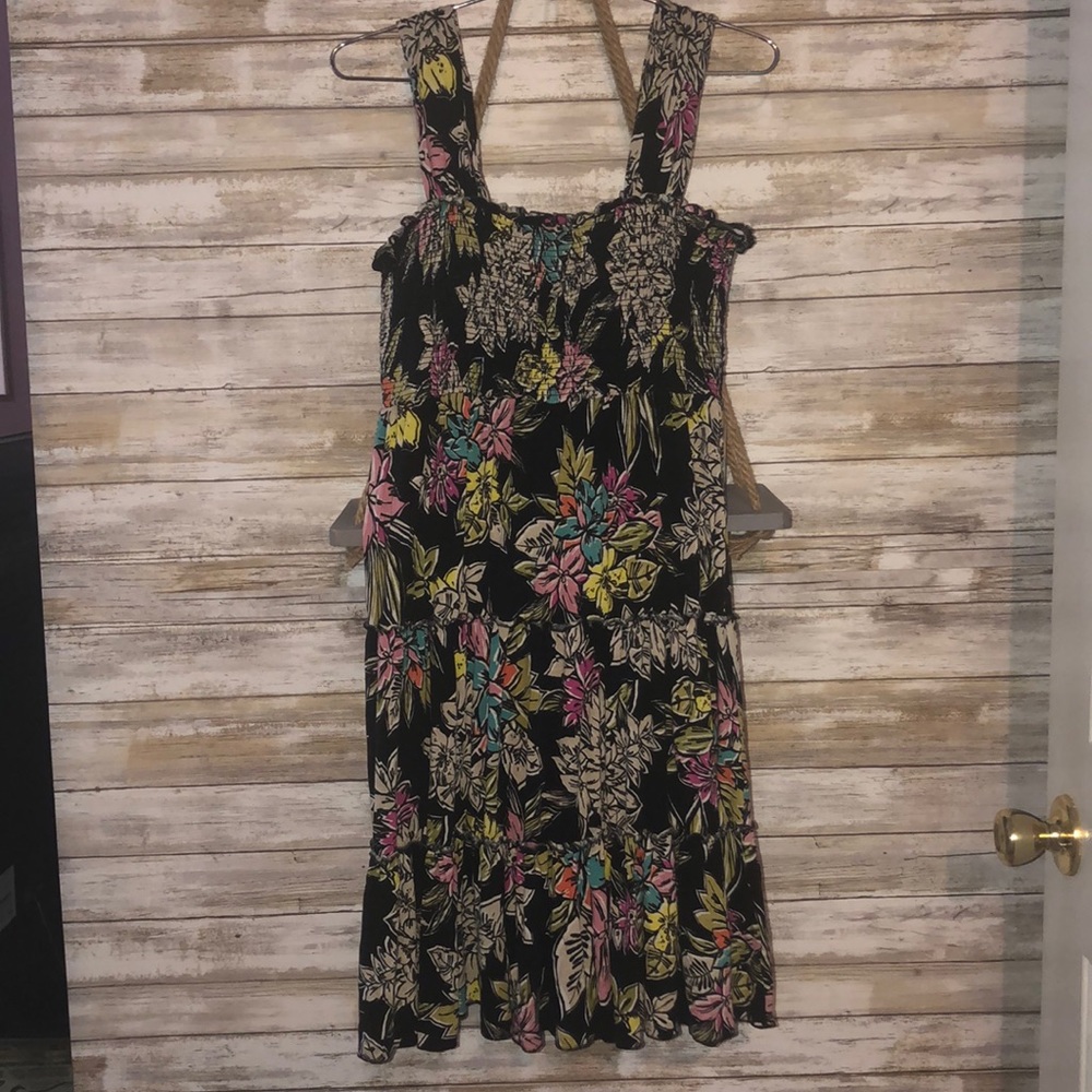 Floral print dress